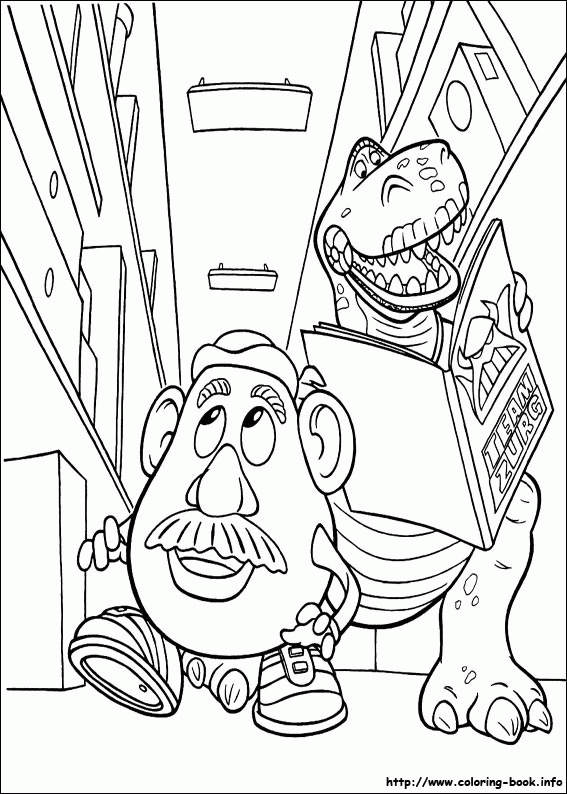 Toy Story kolorowanki
